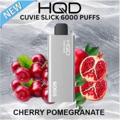 CHERRY POMEGRANATE – HQD SLICK – 6000 PUFFS