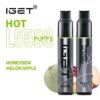 HONEYDEW MELON APPLE – IGET HOT – 5500 PUFFS