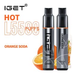 ORANGE SODA – IGET HOT – 5500 PUFFS