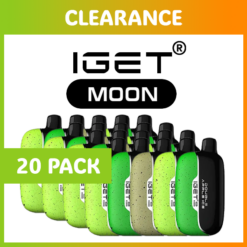 20 PACK – IGET MOON – 5000 PUFFS