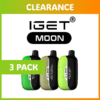 3 PACK – IGET MOON – 5000 PUFFS
