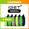 5 PACK – IGET MOON – 5000 PUFFS