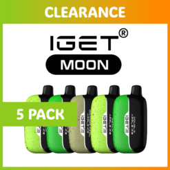 5 PACK – IGET MOON – 5000 PUFFS