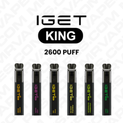IGET KING Disposable Vape Wholesale (2600 Puffs)