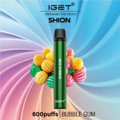 BUBBLE GUM – IGET SHION – 600 PUFFS
