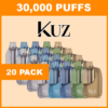 20 PACK – KUZ PEARL 30000 PUFFS