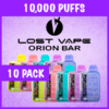 10 PACK – ORION BAR LOST VAPE 10000
