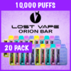 20 PACK – ORION BAR LOST VAPE 10000