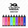 X-QLUSIVE MEGA – 3600 PUFFS – 20 PACK