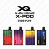 X-QLUSIVE X-POD – 3800 PUFFS – 10 PACK